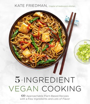 Book cover of 5-Ingredient Vegan Cooking