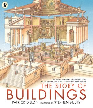 Book cover of The Story of Buildings
