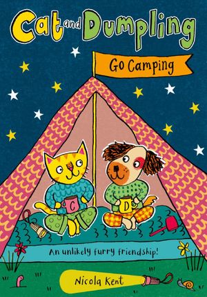 Book cover of Cat and Dumpling: Go Camping