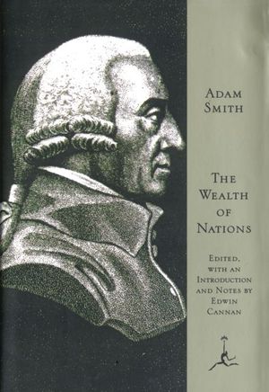 Book cover of The Wealth of Nations