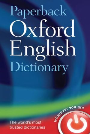 Book cover of Paperback Oxford English Dictionary