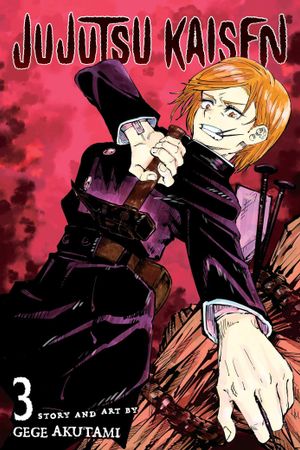 Book cover of Jujutsu Kaisen, Vol. 3