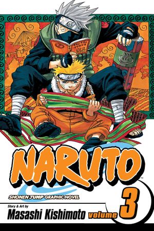 Book cover of Naruto Vol. 3