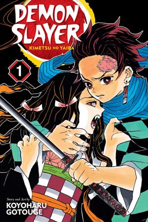Book cover of Demon Slayer: Kimetsu no Yaiba, Vol. 1