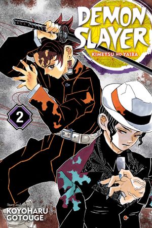 Book cover of Demon Slayer: Kimetsu no Yaiba, Vol. 2