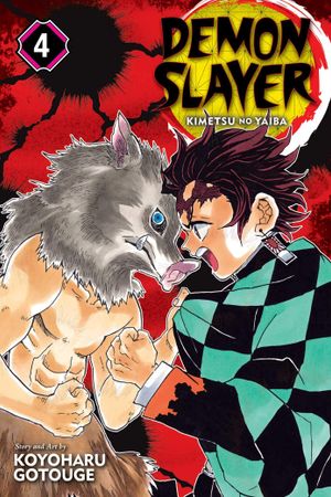 Book cover of Demon Slayer: Kimetsu no Yaiba, Vol. 4
