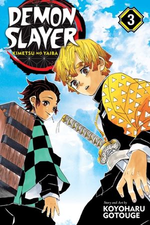Book cover of Demon Slayer: Kimetsu no Yaiba, Vol. 3