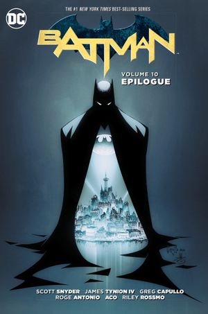Book cover of Batman, Volume 10: Epilogue