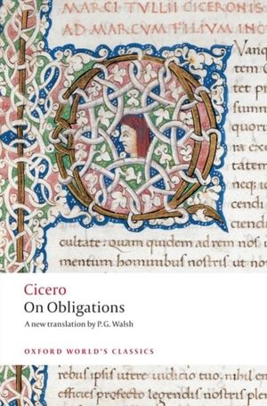 Book cover of On Obligations