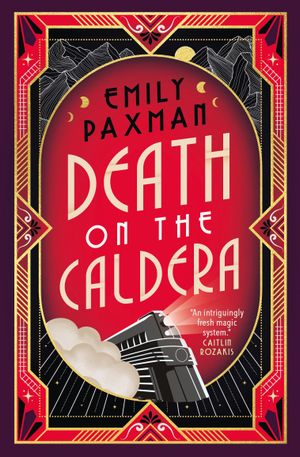 Book cover of Death on the Caldera
