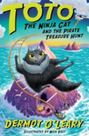 Book cover of Toto the Ninja Cat and the Pirate Treasure Hunt