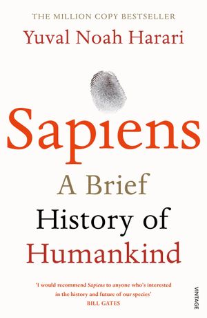 Book cover of Sapiens
