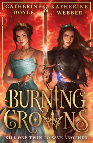 Book cover of Burning Crowns