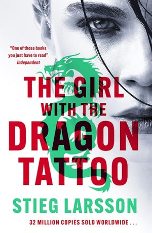 Book cover of The Girl with the Dragon Tattoo