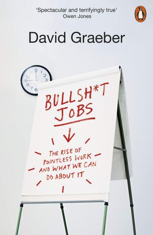 Book cover of Bullshit Jobs