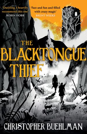 Book cover of The Blacktongue Thief