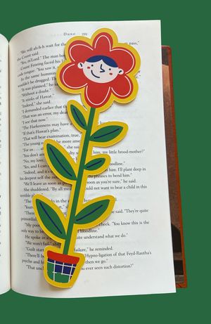 Product image of Bookmark - flower