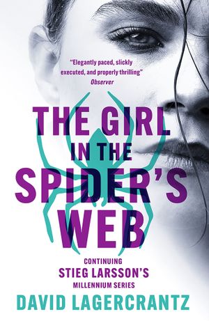 Book cover of The Girl in the Spider's Web