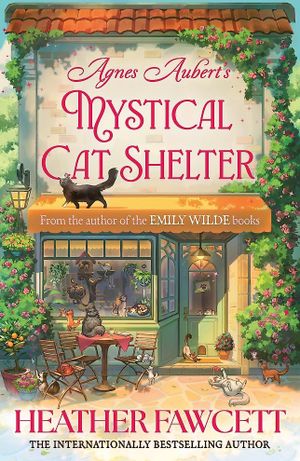 Book cover of Agnes Aubert's Mystical Cat Shelter