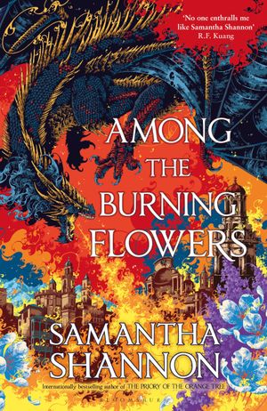 Book cover of Among the Burning Flowers