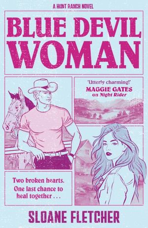 Book cover of Blue Devil Woman (Hunt Ranch, Book 2)