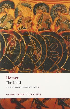 Book cover of The Iliad