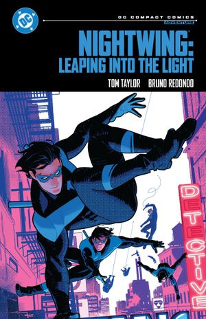 Book cover of Nightwing: Leaping into the Light