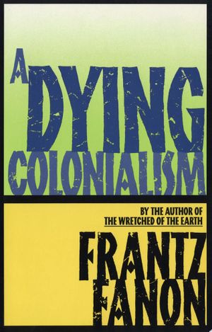 Book cover of A Dying Colonialism
