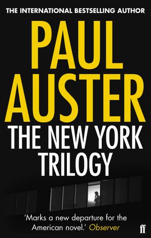 Book cover of The New York Trilogy