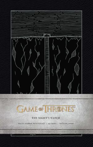 Book cover of Game of Thrones: The Night's Watch Hardcover Ruled Journal