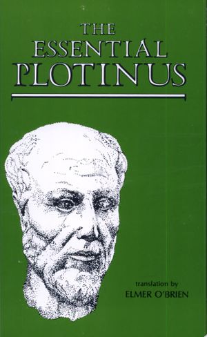 Book cover of The Essential Plotinus