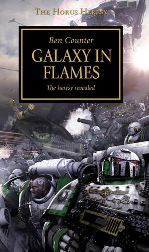 Book cover of Galaxy in Flames