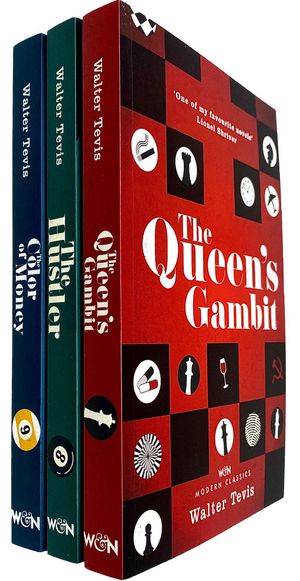 Book cover of The Queen's Gambit Series 3 Books Collection Set
