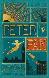 Book cover of Peter Pan (Illustrated with Interactive Elements)