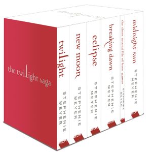 Book cover of Twilight Saga 6 Book Set