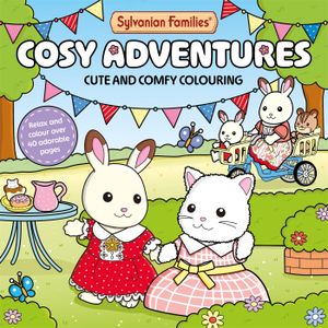 Book cover of Sylvanian Families Cosy Adventures Colouring Book