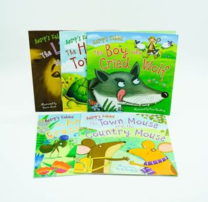 Aesop's Fables 5 Book Set