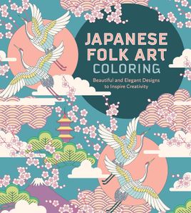 Book cover of Quarto: Japanese Folk Art Colouring Book