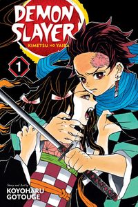 Book cover of Demon Slayer: Kimetsu no Yaiba, Vol. 1