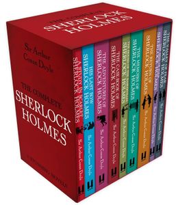 Book cover of The Complete Sherlock Holmes