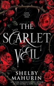 Book cover of The Scarlet Veil