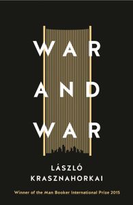 Book cover of War and War